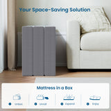 Popiee Folding Mattress, 6 Inch Trifold Memory Foam Mattress with Ultra Soft Removable Cover