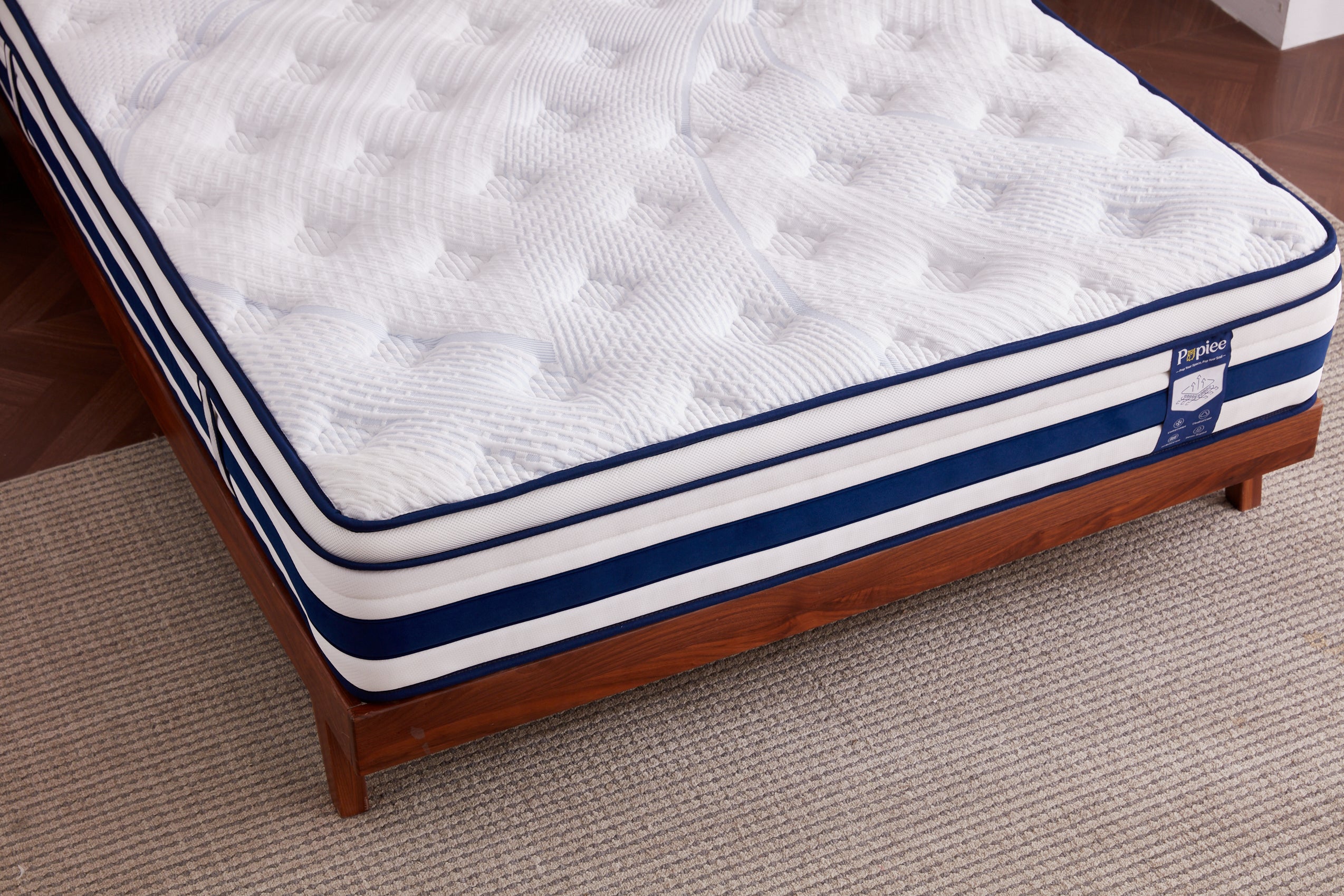 Single Mattress 3FT, Pocket Sprung Memory Foam, Medium Firm | 7 zone orthopaedic support, motion isolation, eases body pressure for single sleepers